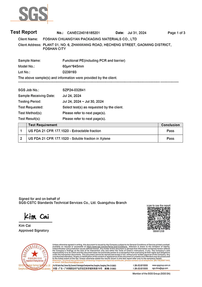 BN Packaging FDA certificate.webp