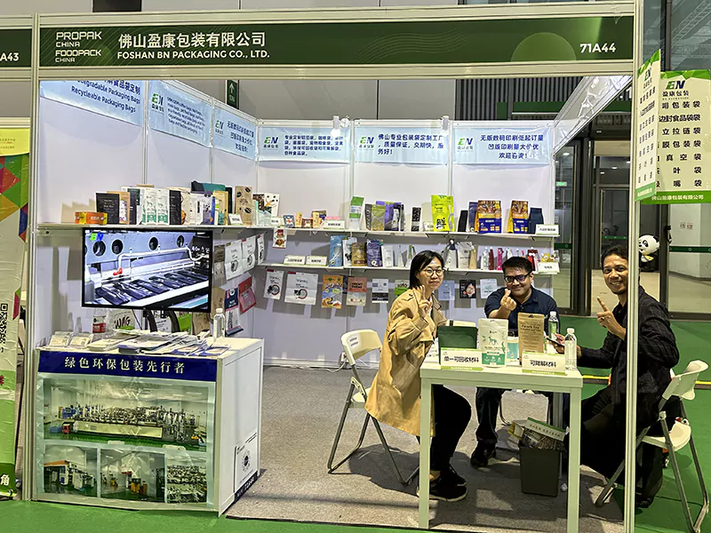 BN Packaging in packaging industral exhibition.webp