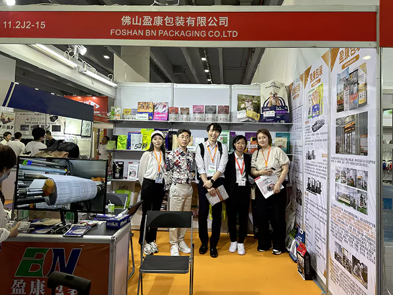 BN Packaging in pet products exhibition.webp