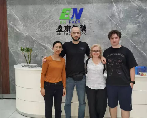 Customers visit BN packaging.webp