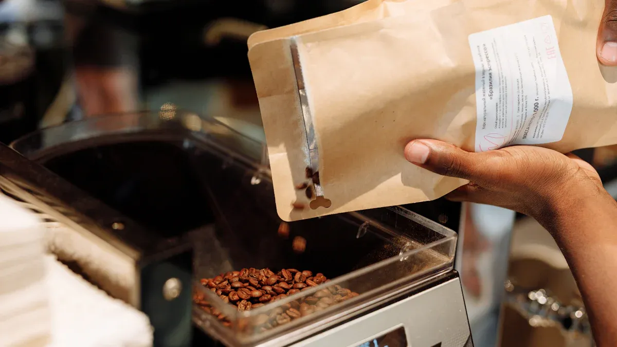 How custom stand up pouch coffee bags benefit roasters