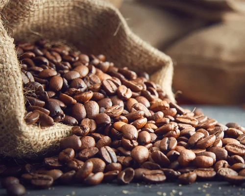 Caffeine in coffee bean