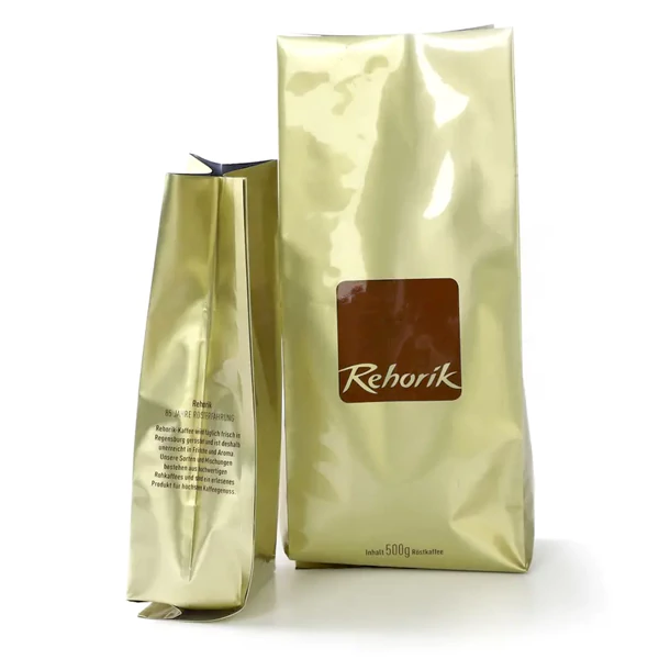 Gold Coffee Bags