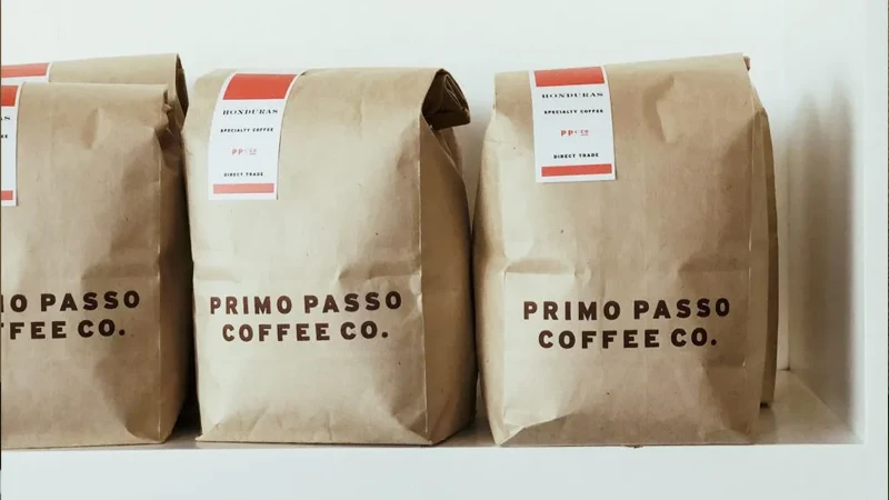 Kraft Paper Coffee Bag