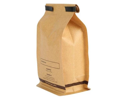 Kraft Tin Tie Coffee Bags