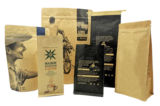 Recycled Paper Coffee Bags