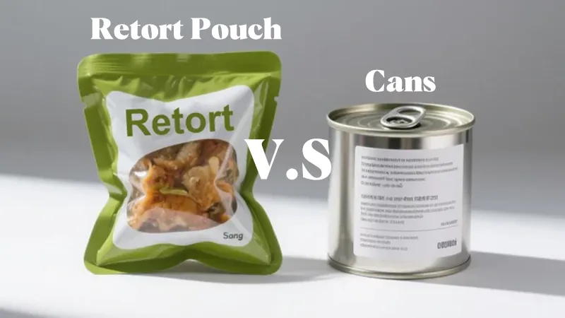 Retort Pouches vs cans