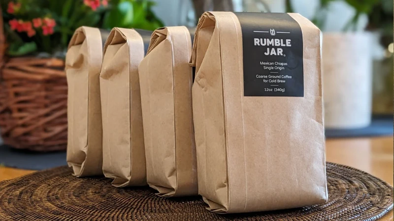 custom kraft Paper Coffee Bags