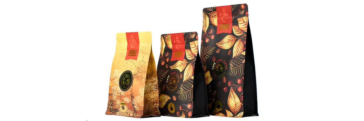flat bottom coffee bags