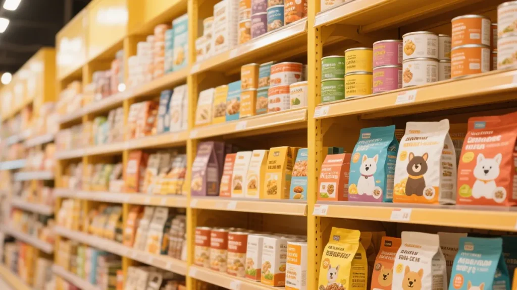 what are pet food bags made of
