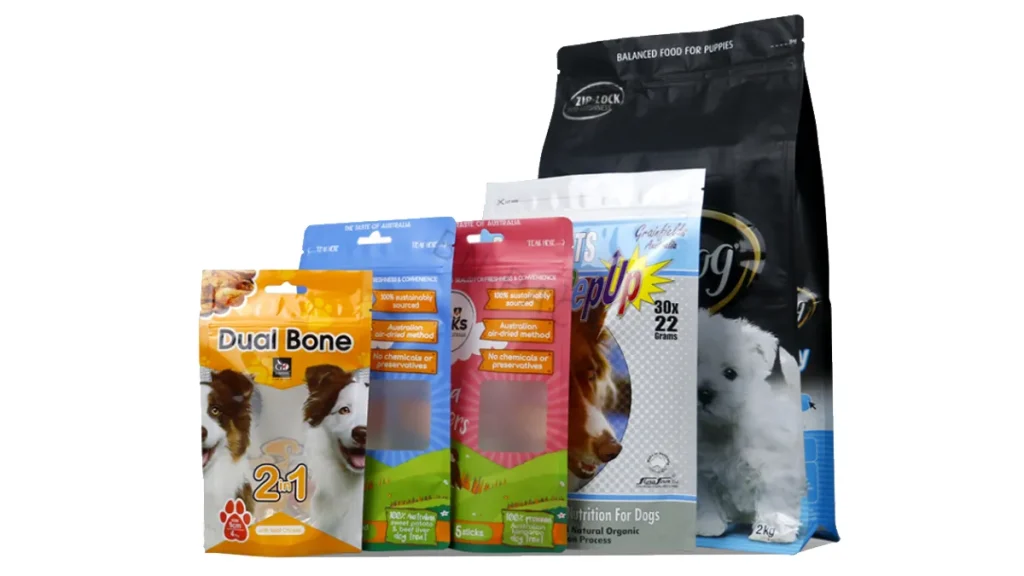 what are pet food bags made of