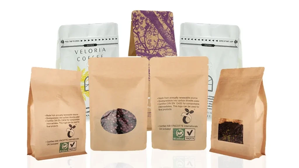 what material is used for coffee bags