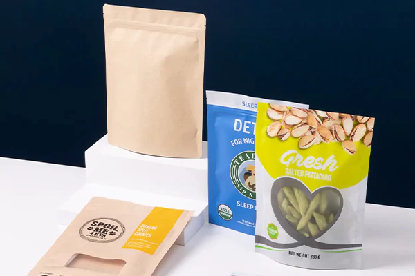 Biodegradable Stand Up Pouches