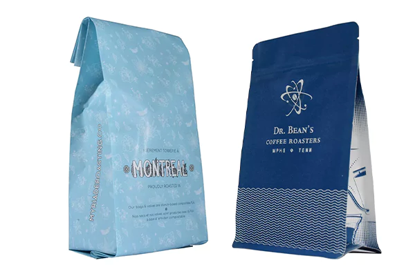 Blue Kraft Paper Bags