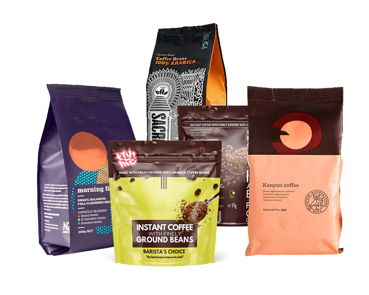 Coffee Grounds Pouches