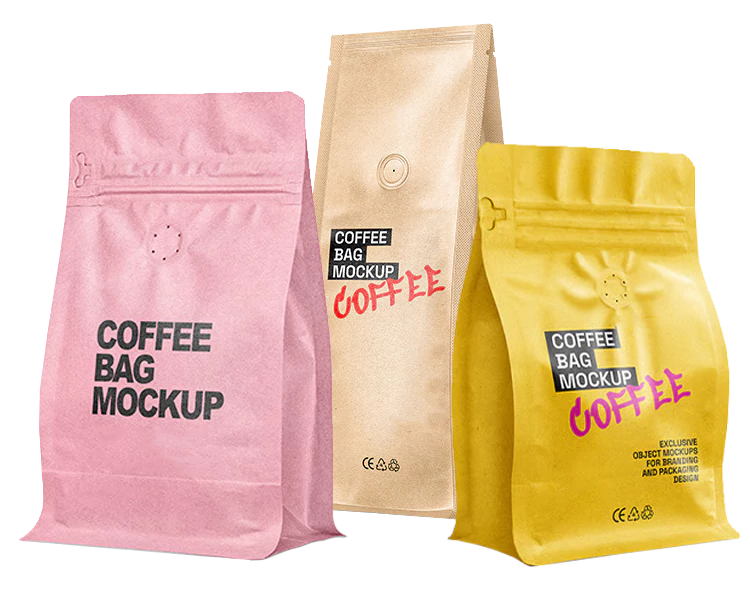 Colored Kraft Paper Bags
