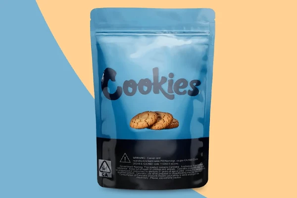 Cookies Mylar Bags with Labels