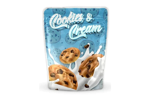 Cookies and Cream Mylar Bags