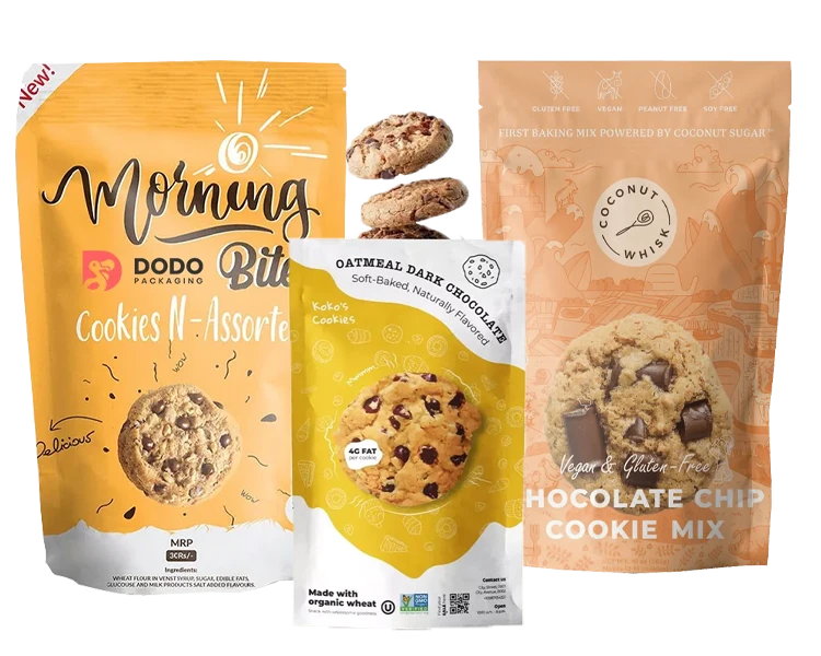 Custom Cookies Mylar Bags