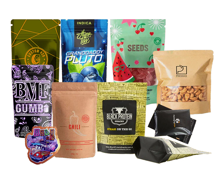 Custom Mylar Bags for Food