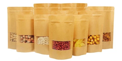Dry Fruit Stand Up Pouch kraft