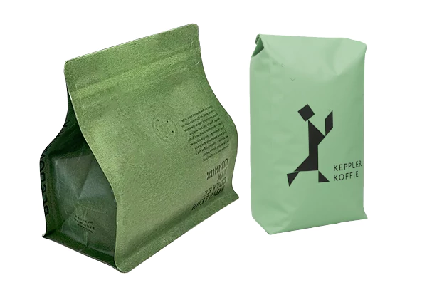 Green Karft paper bags