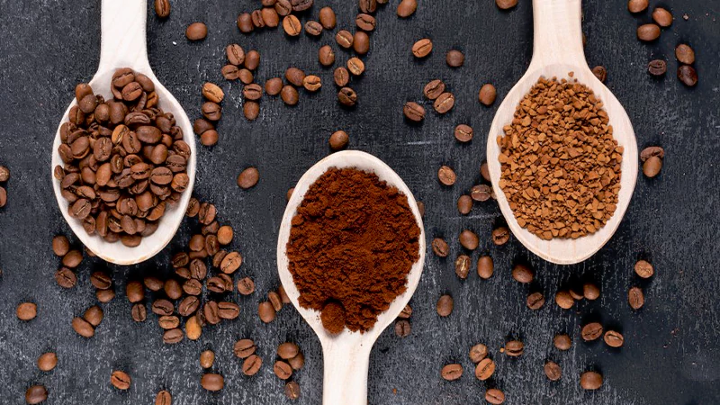 Instant Coffee vs Ground Coffee vs Whole Beans
