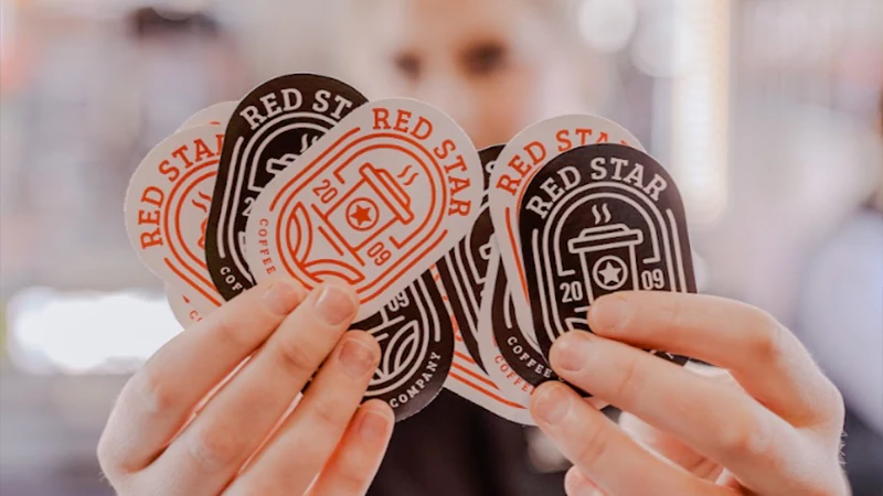 Make Your Own Coffee Stickers