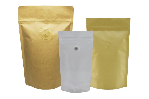Matte Stand Up Pouches with Valve