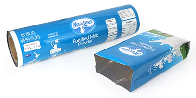 Sacchetto di imballaggio laminato per polveri
