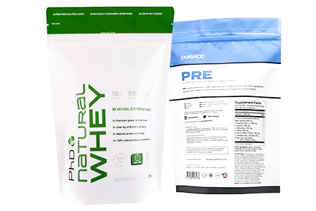 Protein powder packaging bag