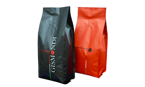 Sacchetto riciclabile con chiusura quadrupla