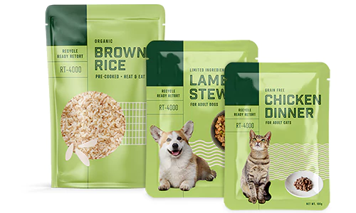 Riciclare le buste di cibo per animali