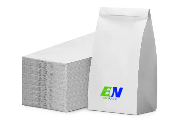 Small White Kraft Paper Bags