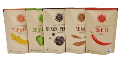 Stand Up Pouches for Spices