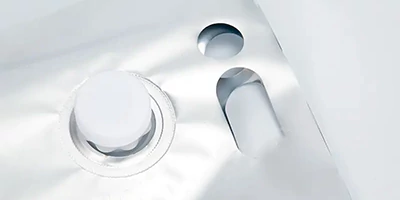 Strong aluminum film bag