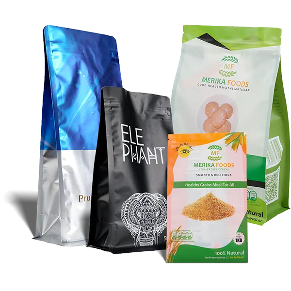 application of Flat Bottom Pouches