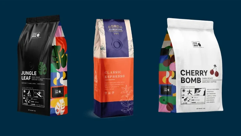 custom coffee bags