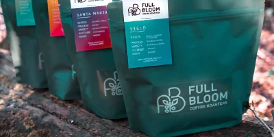 matte coffee pouch