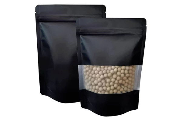 mylar bag with windows