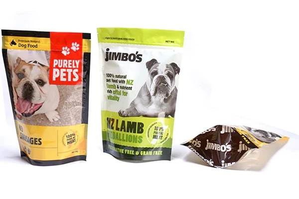 pet food stand up pouches