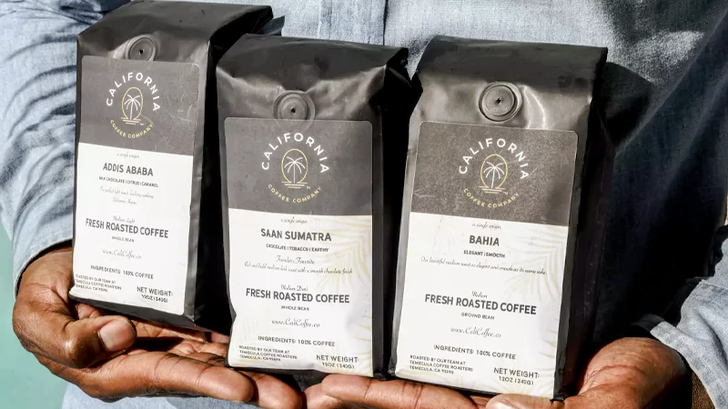 Brand Name & Logo in coffee bags