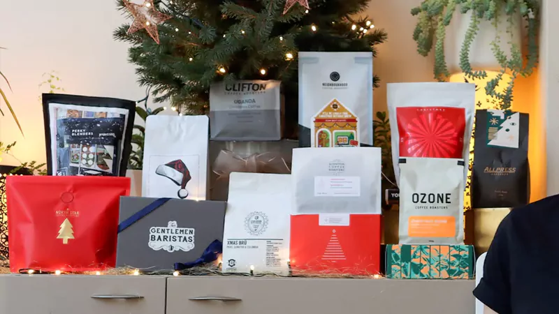 Christmas coffee bag designs