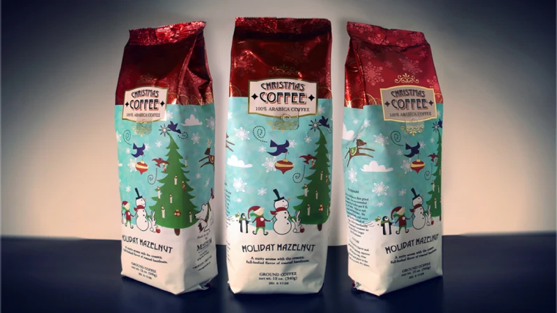 Christmas Coffee Bags