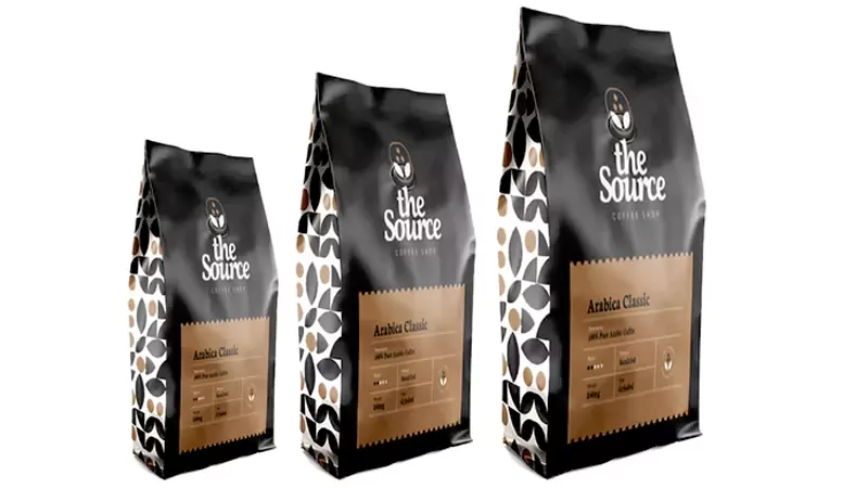 Custom Printing Heat Seal Coffee Bags with Valve