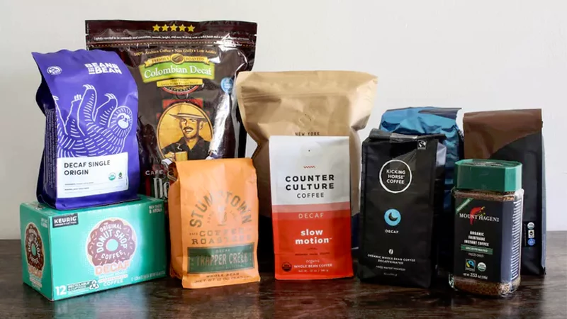 Decaffeinated Coffee Packaging