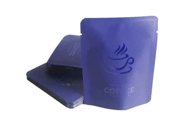 Frosted Blue Coffee Bags