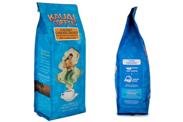 Hawaiian Coffee Blue Bag