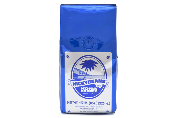 Kona Coffee Blue Bag