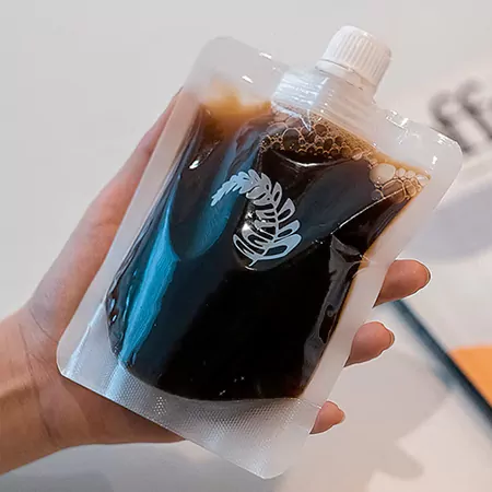 Liquid Spout Coffee Pouch